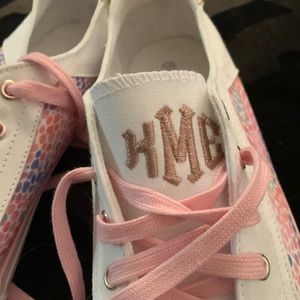Monogrammed sneakers